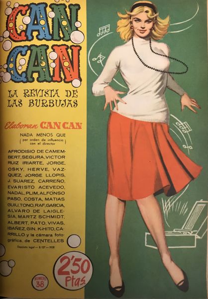 Humor verde 1946-2020 Viñetas eróticas en la prensa española