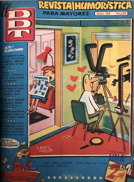 Humor verde 1946-2020 Viñetas eróticas en la prensa española