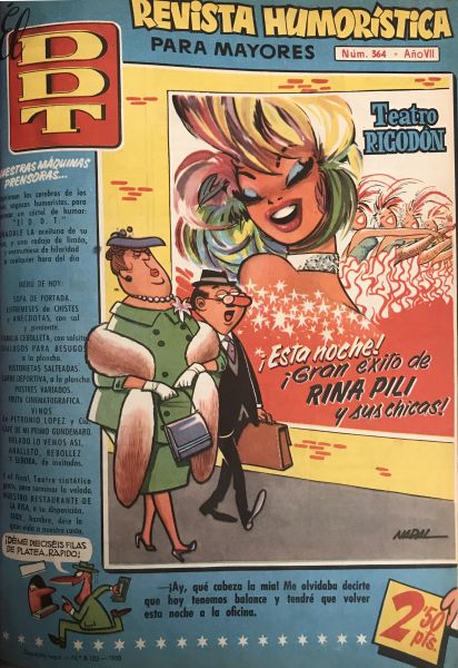 Humor verde 1946-2020 Viñetas eróticas en la prensa española