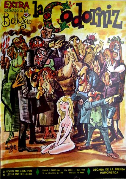 Humor verde 1946-2020 Viñetas eróticas en la prensa española