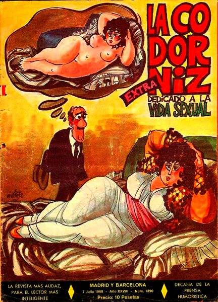Humor verde 1946-2020 Viñetas eróticas en la prensa española