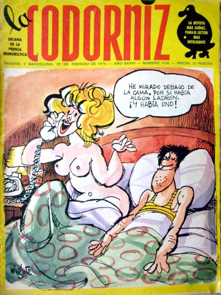 Humor verde 1946-2020 Viñetas eróticas en la prensa española